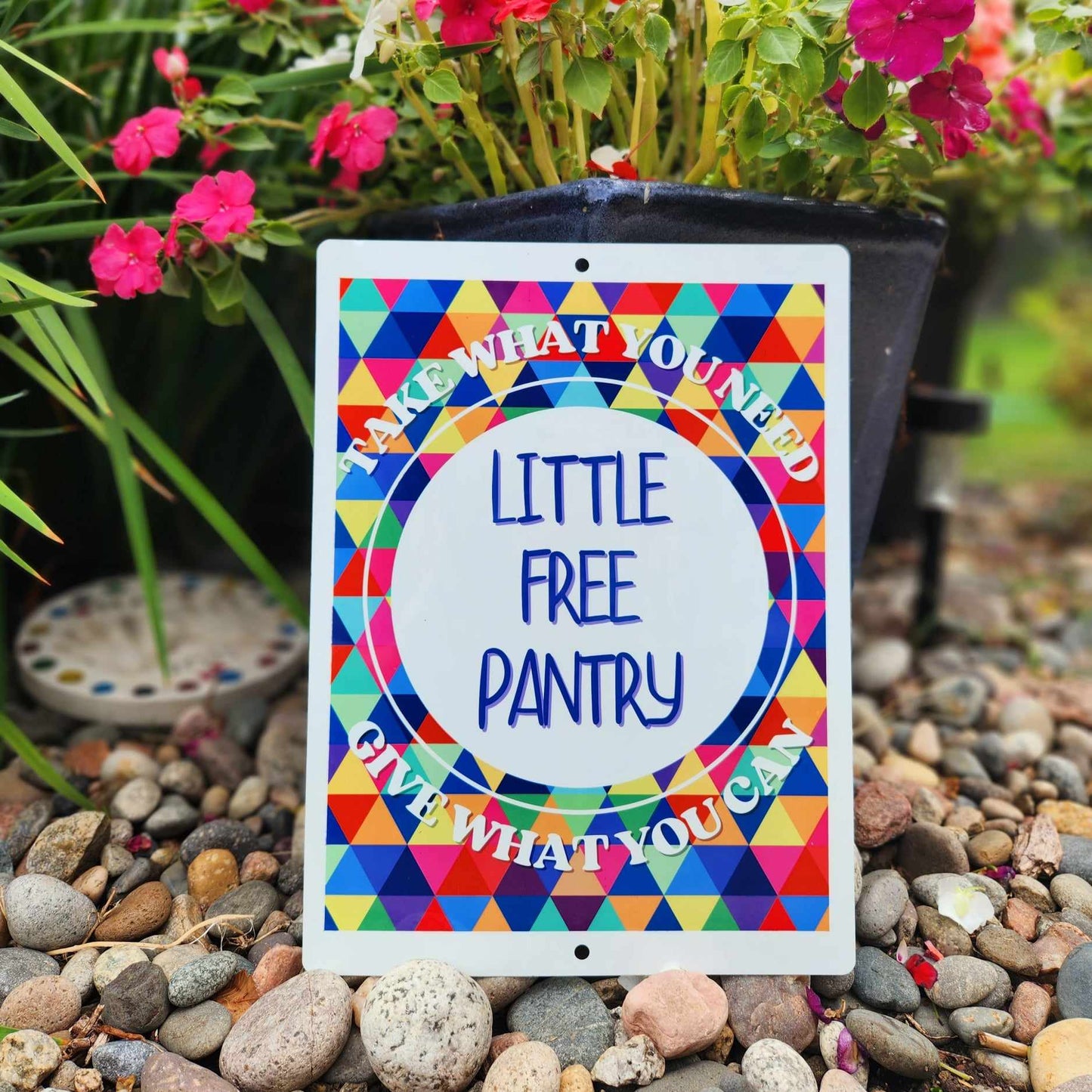 Little Free Pantry - Custom Metal Signs